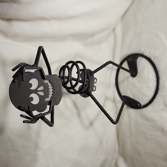 PartyLite Other - Partylite Halloween, Funny, Silly, Mr. Bones Skeleton Wrought Iron Tealight